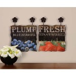 Uttermost Plump Blueberries & Fresh Strawberri