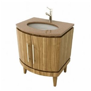 Porcher L'Expression Wood Vanity