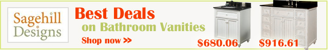 Best Price on Sagehill Bathroom Vanities Best Price on Sagehill Bathroom Vanities