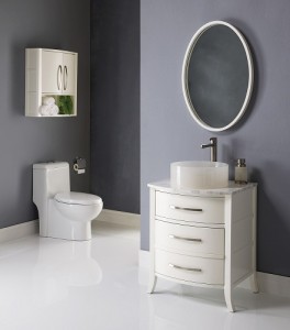 Decolav Lola White Vanity