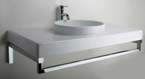 LaToscana Wall Mount Vanity Console From The Planet 85 Series