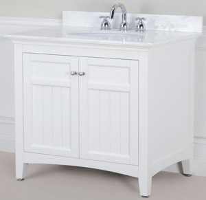 Pegasus Carrabelle 36 Inch Glacier White Vanity