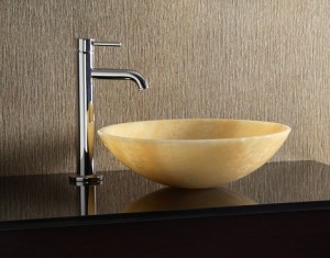 Round Stone Vessel - Onyx