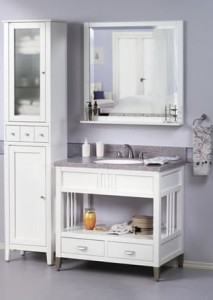 Sagehill Metro White Bathroom Vanity