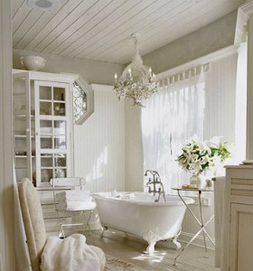 A Little Touch Of Elegance Goes A Long Way In A Bathroom With An Otherwise Simple Style A Little Touch Of Elegance Goes A Long Way In A Bathroom With An Otherwise Simple Style