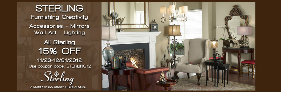 Sterling Industries Coupon - 15% off