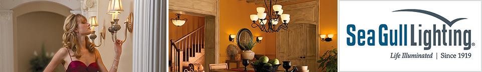 Seagull Lighting - chandeliers, flush mounts, wall sconces, outdoor Lighting and more.