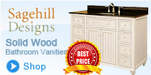 Sagehill Bathroom Vanities - Solid Wood Bathroom Vanities