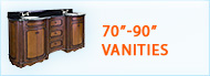 Bathroom Vanities 70 to 90 inches wide