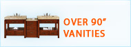 Bathroom Vanities Over 90 inches wide