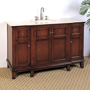 Transitional Bathroom Vanities