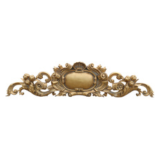 gold wall plaque