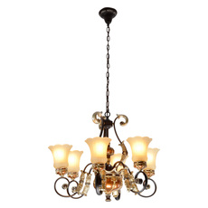 glass light chandelier