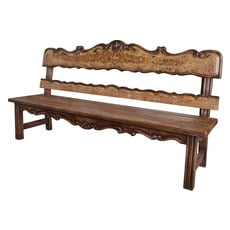 square upholstered bench