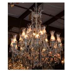 glass crystal beads for chandeliers