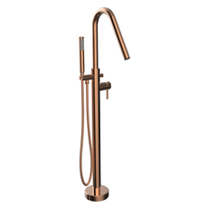 clawfoot tub faucet with sprayer