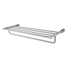 shelf with hooks for towels