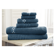 teal blue bath towels