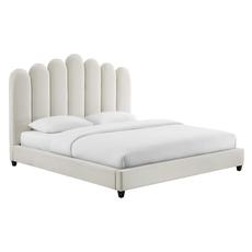 queen size platform bed frame with headboard