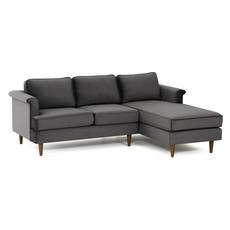 couch with right chaise
