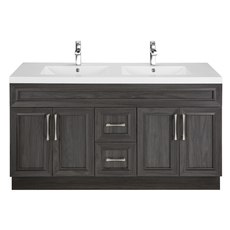 60 inch double sink vanity with top