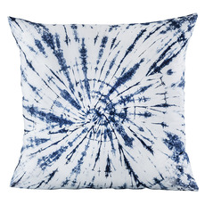 blue and ivory throw pillows
