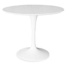 white round dining table set for 4