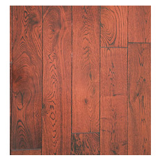 dark oak real wood flooring