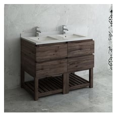 50 double sink vanity