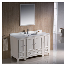 double bathroom sink with vanity