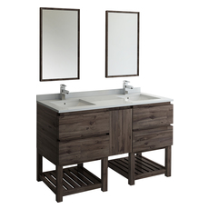 small bathroom sink and cabinet
