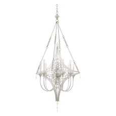 white chandelier modern