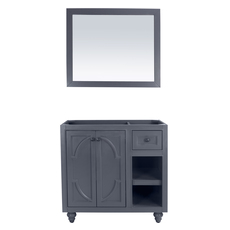 floating vanity cabinet only