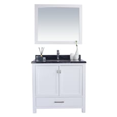 double sink vanity with storage tower