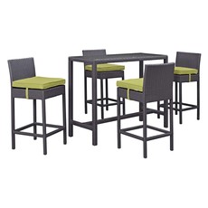 outdoor furniture bar height table and chairs