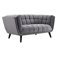 gray wrap around couch