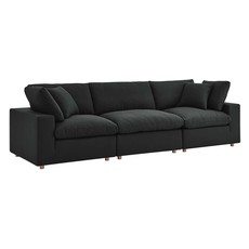 black sofa modern