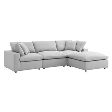 l sectional sofa leather