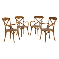 black wood modern dining chairs