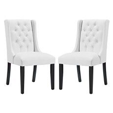 wood and upholstered dining chairs