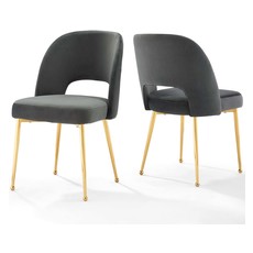 gold dining chairs