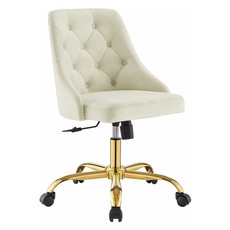 upholstered desk chair no wheels