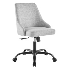 armless ergonomic chair