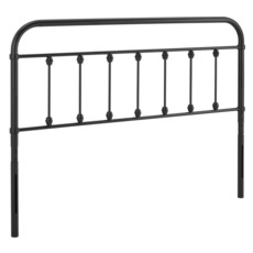 king size bed frame with headboard black