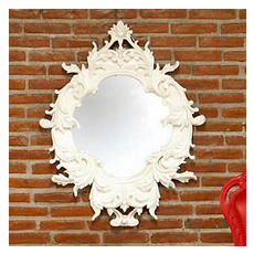 oval frame for bathroom mirror