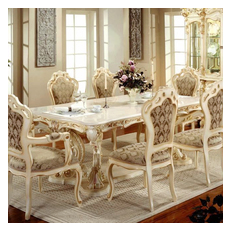 mid century round dining table set