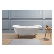 clawfoot tub with whirlpool jets