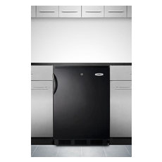 integrated double door fridge freezer