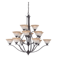 modern 4 light chandelier