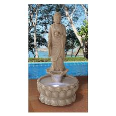large outdoor solar fountains